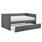 Boynton Dark Gray Daybed with Trundle