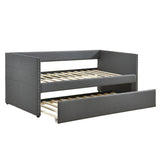 Boynton Dark Gray Daybed with Trundle