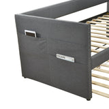 Boynton Dark Gray Daybed with Trundle