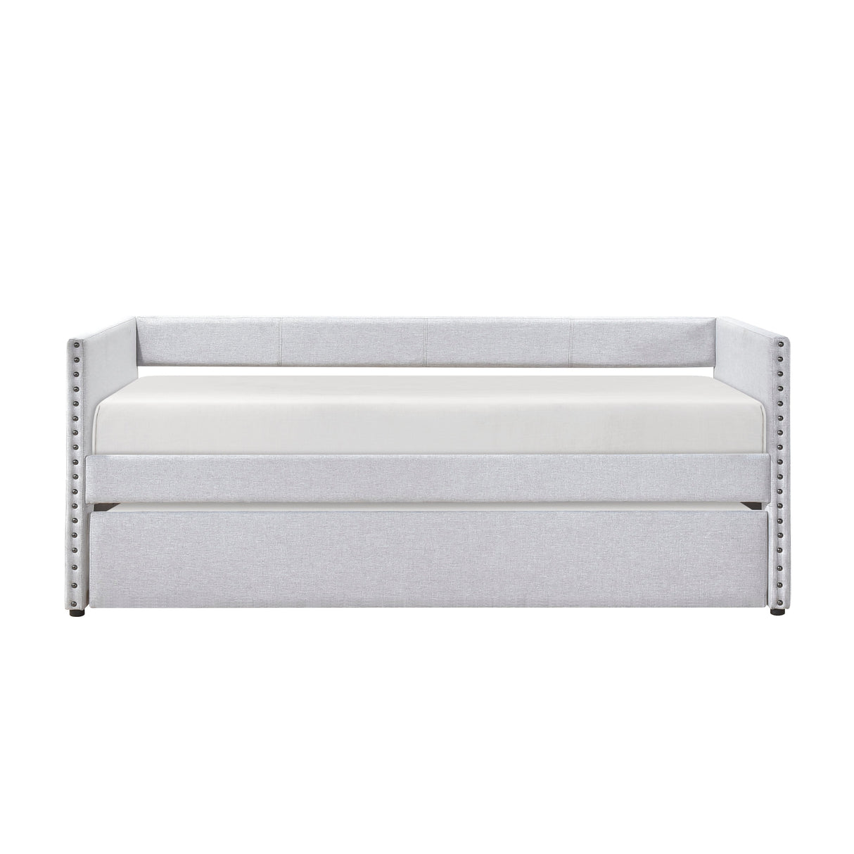 Boynton Light Gray Daybed with Trundle