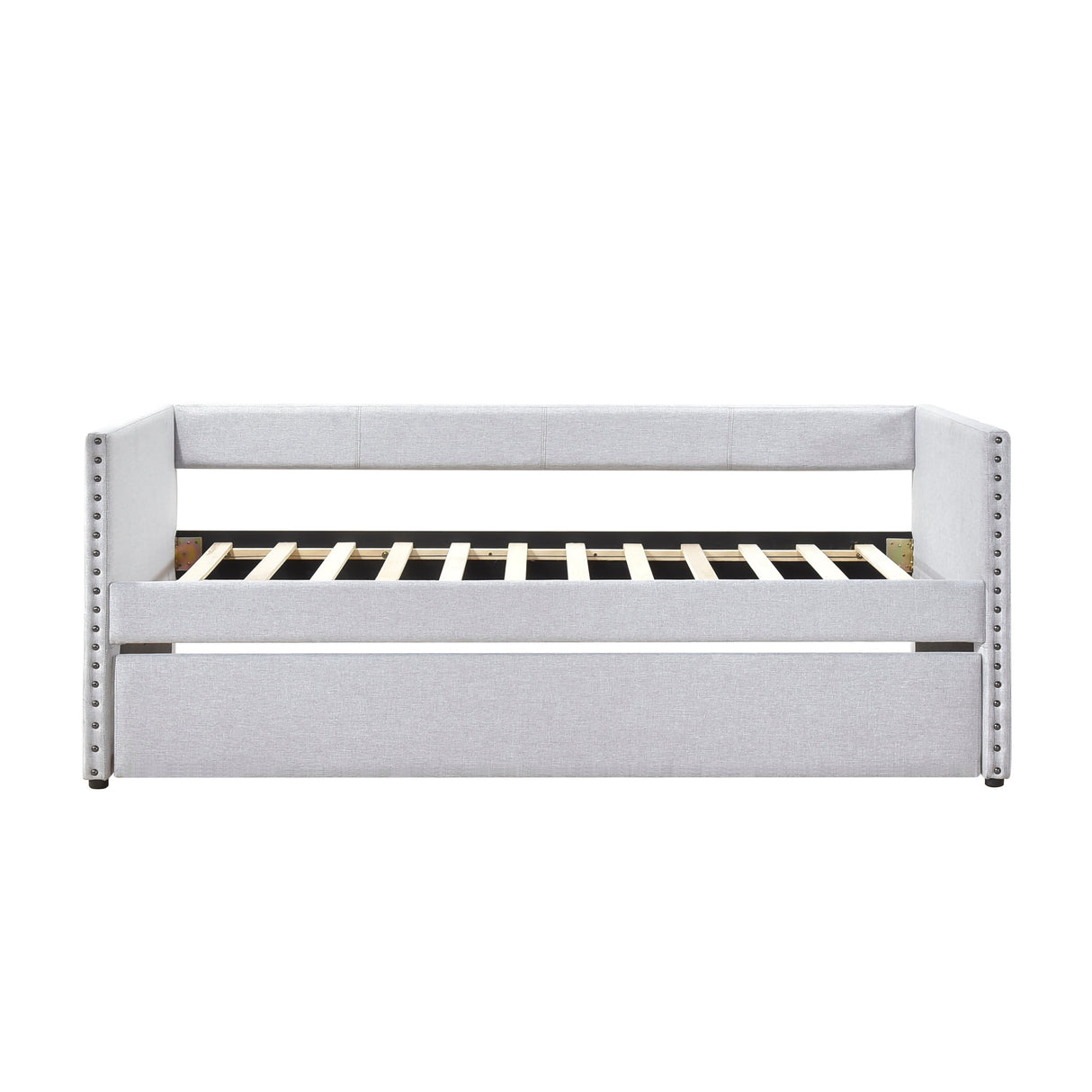 Boynton Light Gray Daybed with Trundle