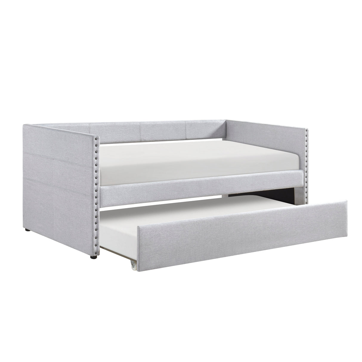 Boynton Light Gray Daybed with Trundle