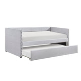 Boynton Light Gray Daybed with Trundle