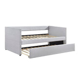 Boynton Light Gray Daybed with Trundle