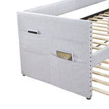 Boynton Light Gray Daybed with Trundle