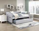 Boynton Light Gray Daybed with Trundle