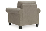 Shewsbury Pewter Sofa, Loveseat, Chair and Ottoman