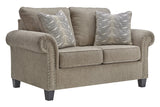 Shewsbury Pewter Loveseat