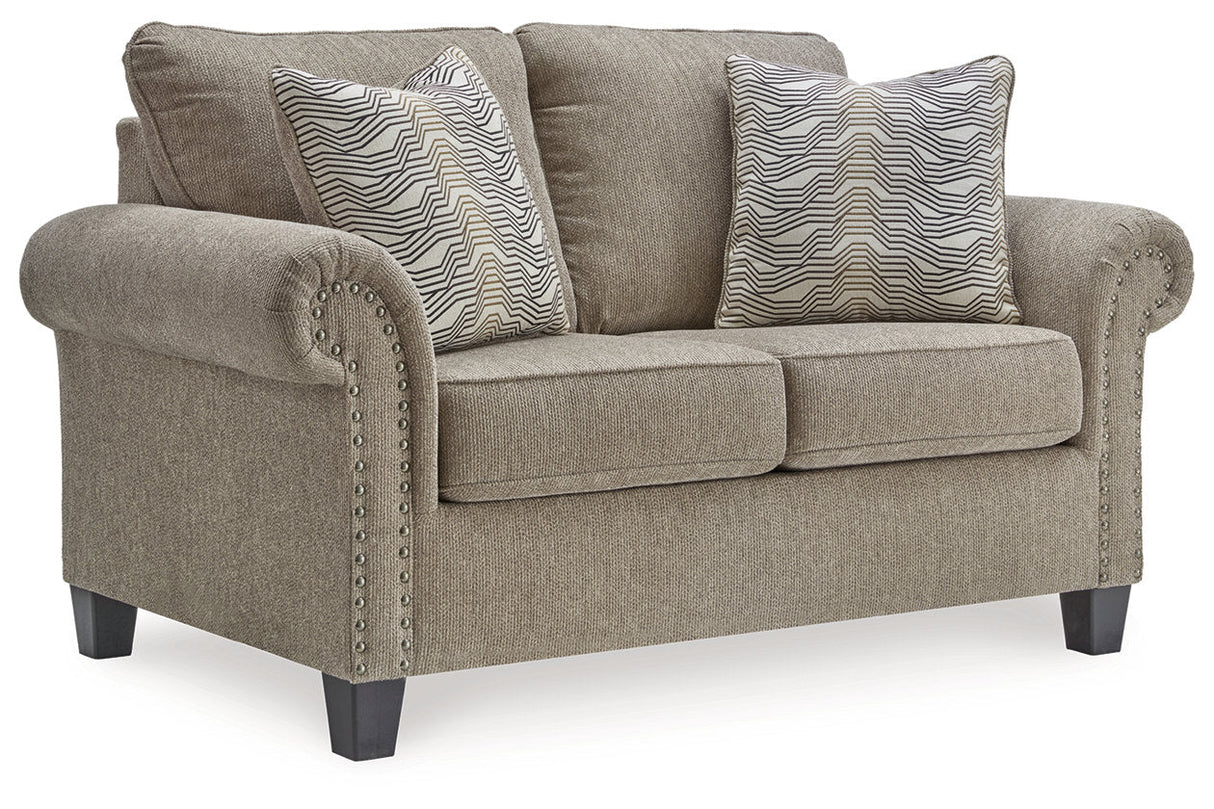 Shewsbury Pewter Sofa, Loveseat and Chair