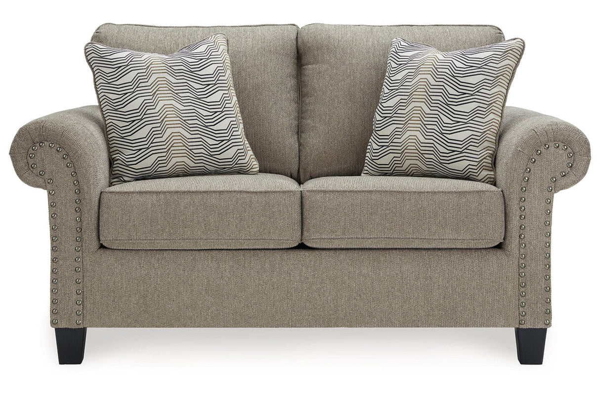 Shewsbury Pewter Sofa, Loveseat and Chair