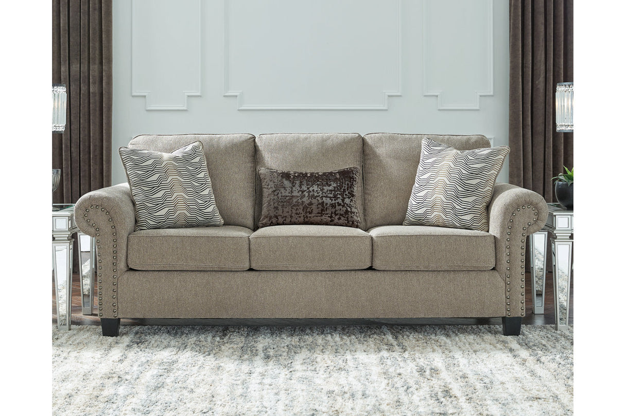 Shewsbury Pewter Sofa, Loveseat and Chair