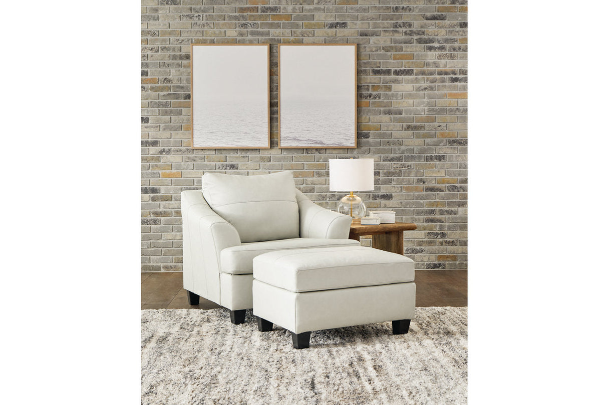 Genoa Coconut Sofa, Loveseat, Oversized Chair and Ottoman