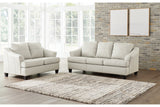 Genoa Coconut Sofa, Loveseat, Oversized Chair and Ottoman