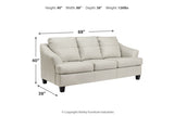 Genoa Coconut Sofa, Loveseat, Oversized Chair and Ottoman