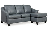 Genoa Steel Chaise Sofa and Oversized Chair