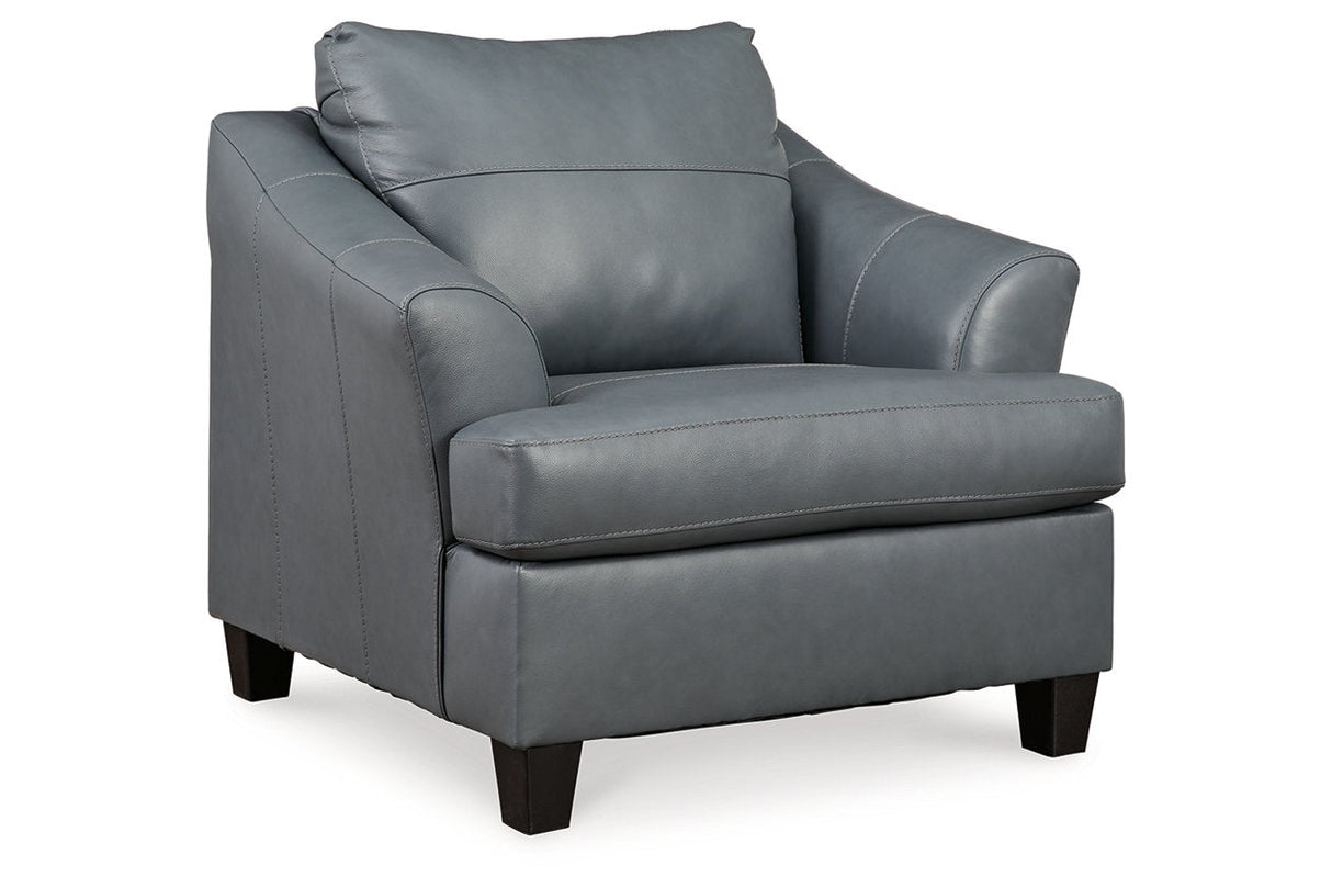 Genoa Steel Sofa, Loveseat, Oversized Chair and Ottoman