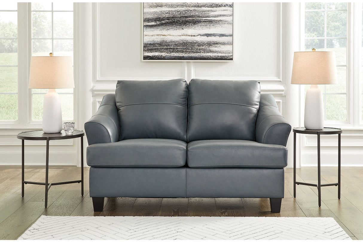 Genoa Steel Sofa, Loveseat, Oversized Chair and Ottoman