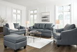 Genoa Steel Sofa, Loveseat, Oversized Chair and Ottoman