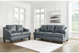 Genoa Steel Sofa and Loveseat