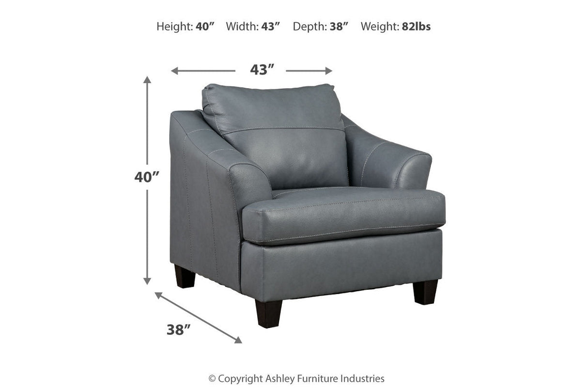 Genoa Steel Sofa, Loveseat, Oversized Chair and Ottoman