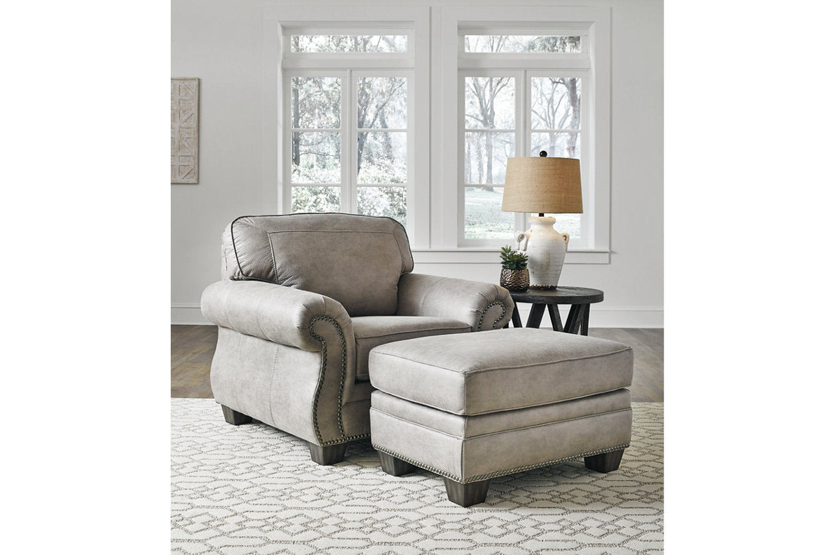 Olsberg Steel Sofa, Chair and Ottoman