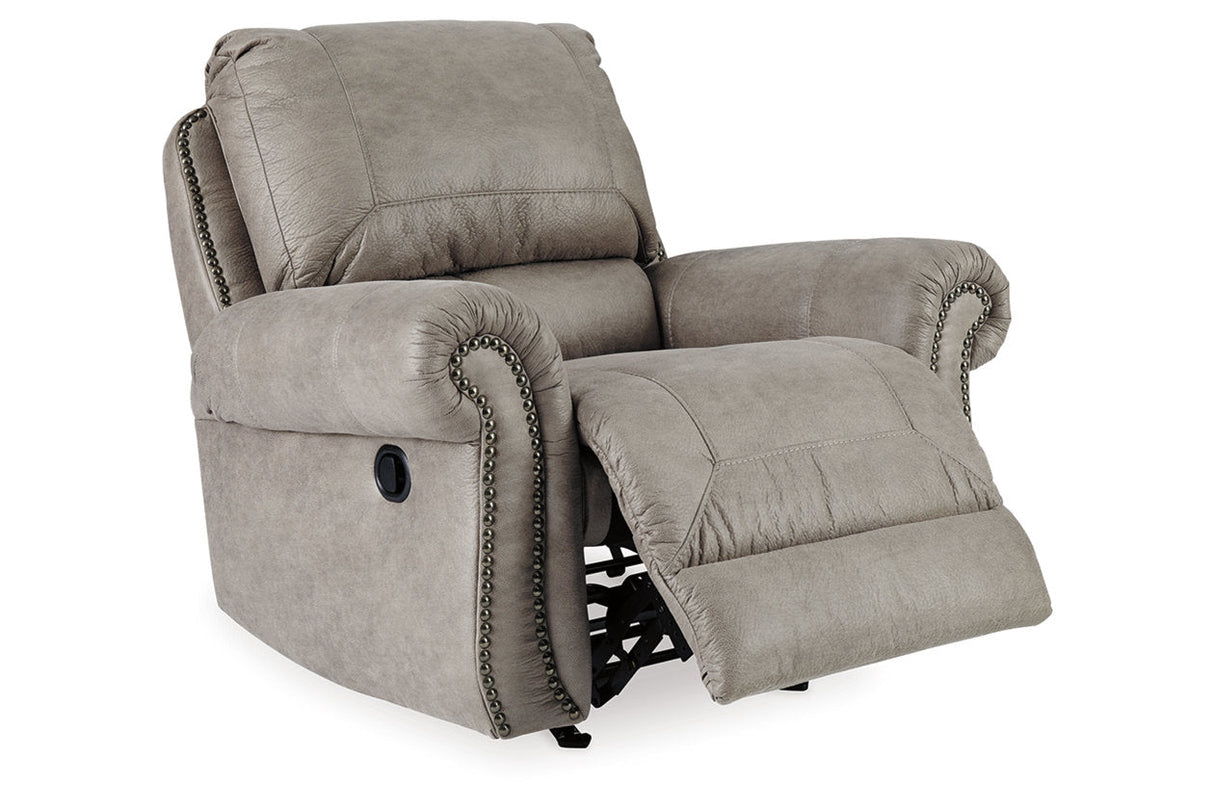 Olsberg Steel Sofa, Loveseat, Recliner, and Ottoman