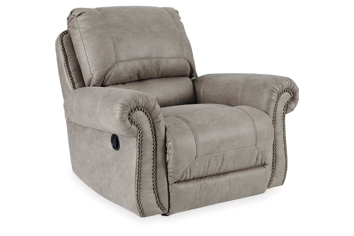 Olsberg Steel Sofa, Loveseat, Recliner, and Ottoman