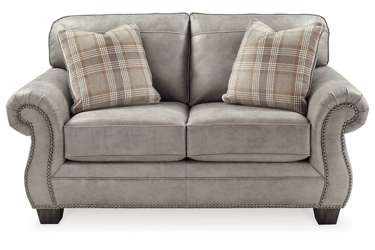 Olsberg Steel Sofa, Loveseat, Recliner, and Ottoman