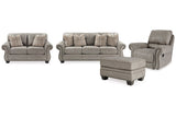 Olsberg Steel Sofa, Loveseat, Recliner, and Ottoman