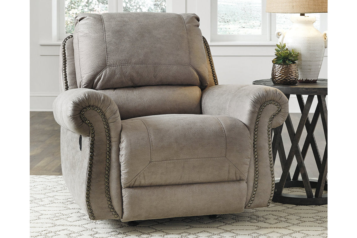 Olsberg Steel Sofa, Loveseat and Recliner