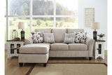 Abney Driftwood Reversible Sofa Chaise