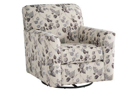 Abney Platinum Accent Chair