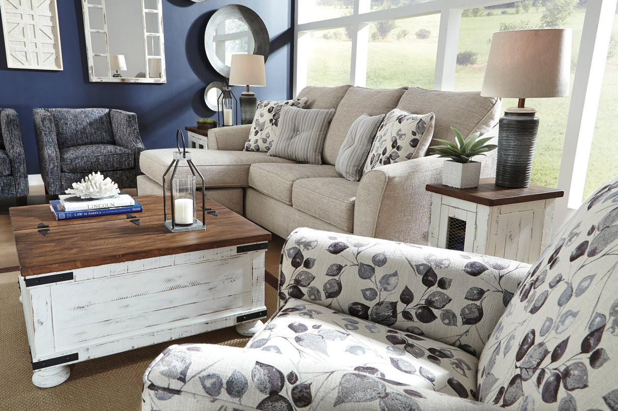 Abney Driftwood Living Room Set