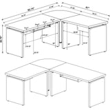 Skylar 4-Piece Desk Set