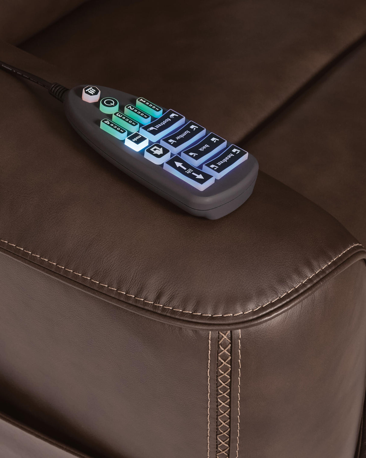 4Z-Serenity Zone Espresso Power Lift Recliner by Ashley at Eve Furniture