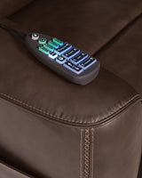 4Z-Serenity Zone Espresso Power Lift Recliner by Ashley at Eve Furniture