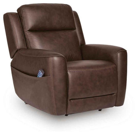 4Z-Serenity Zone Espresso Power Lift Recliner by Ashley at Eve Furniture