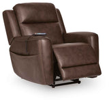 4Z-Serenity Zone Espresso Power Lift Recliner by Ashley at Eve Furniture