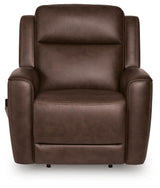 4Z-Serenity Zone Espresso Power Lift Recliner by Ashley at Eve Furniture