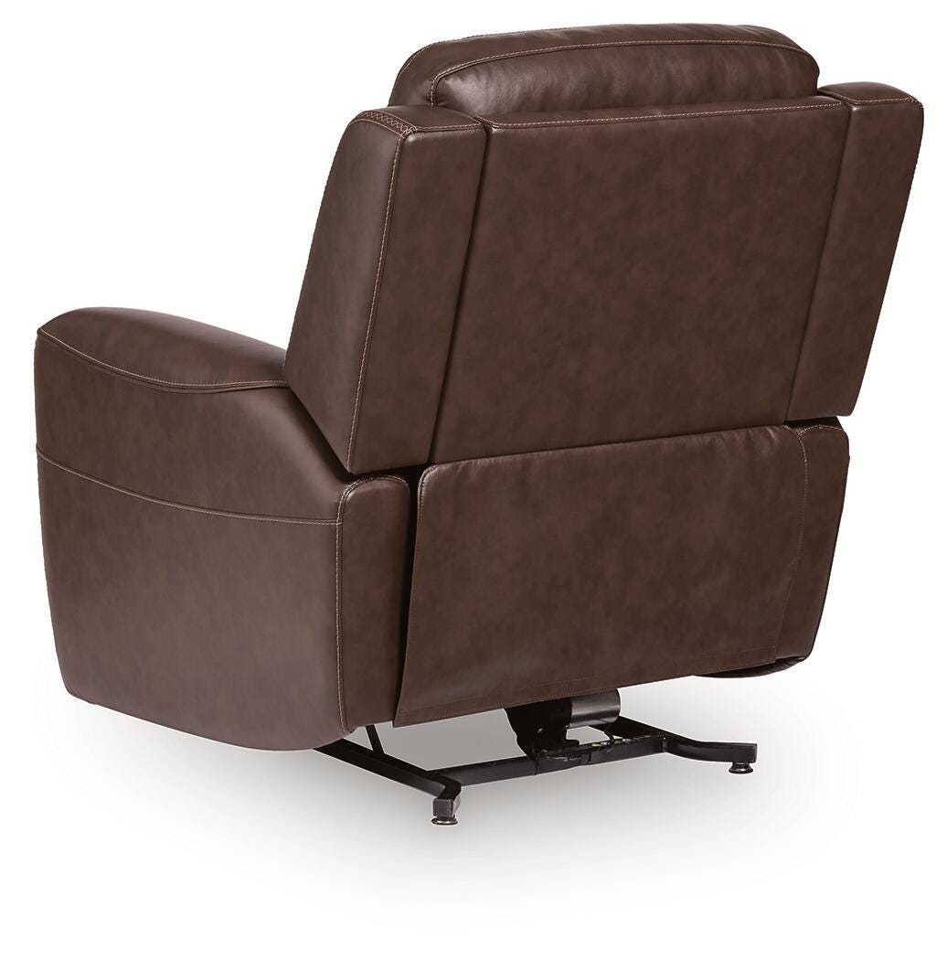 4Z-Serenity Zone Espresso Power Lift Recliner by Ashley at Eve Furniture