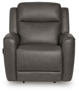 4Z-Serentiy Zone Anchor Power Lift Recliner by Ashley at Eve Furniture