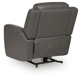 4Z-Tribano Anchor Power Lift Recliner by Ashley at Eve Furniture