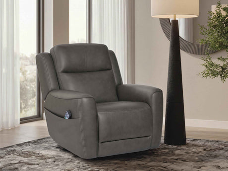 4Z-Tribano Anchor Power Lift Recliner by Ashley at Eve Furniture
