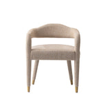 5-Piece Hathaway 47.24 Round Dining Set in Black with 4 Aspen Dining Chairs in Gold Dust by Manhattan Comfort at Eve Furniture