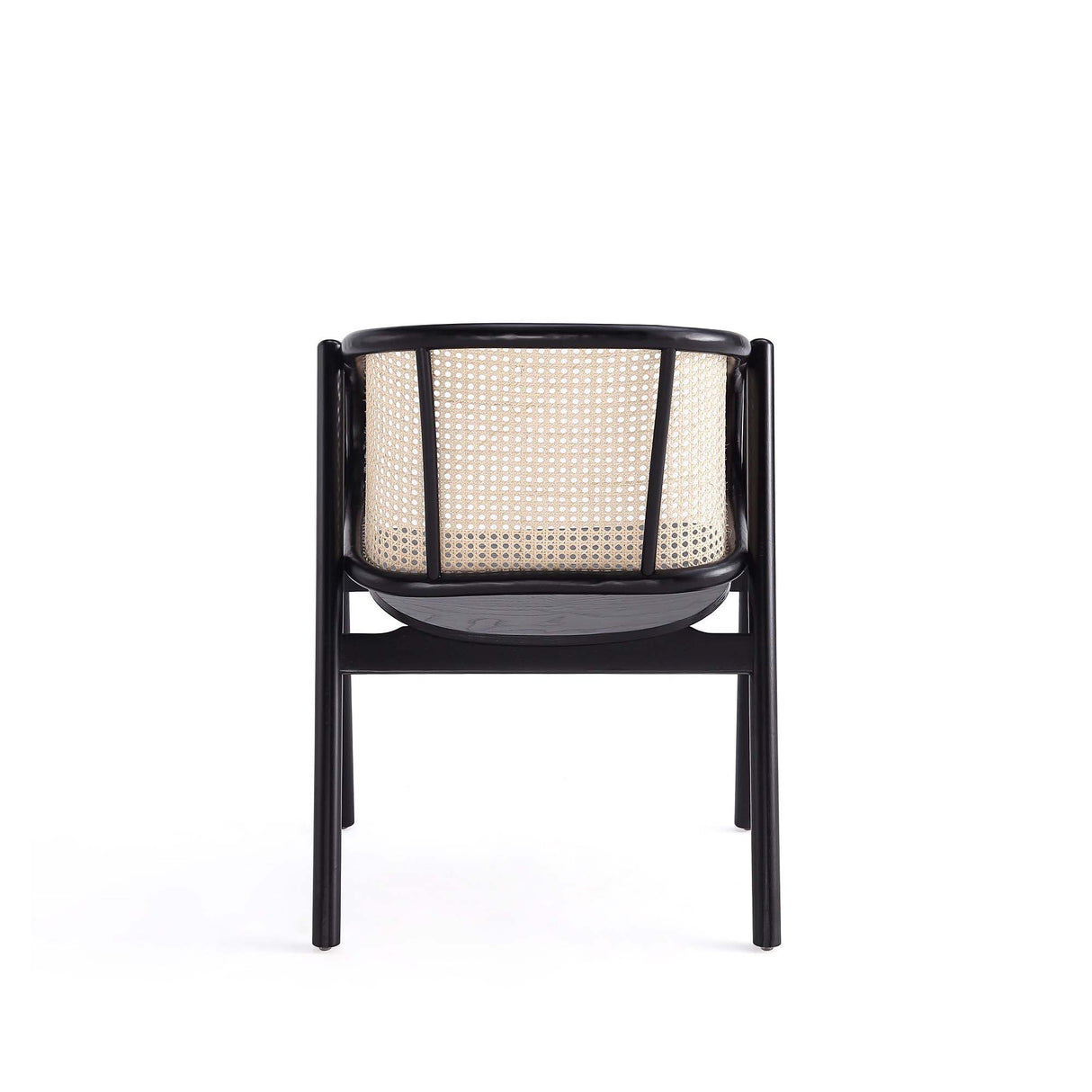 5-Piece Hathaway 47.24 Round Dining Set in Black with 4 Versailles Dining Chairs by Manhattan Comfort at Eve Furniture