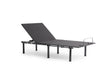 50 Series Black Cal King Adjustable Bed Base by Malouf at Eve Furniture