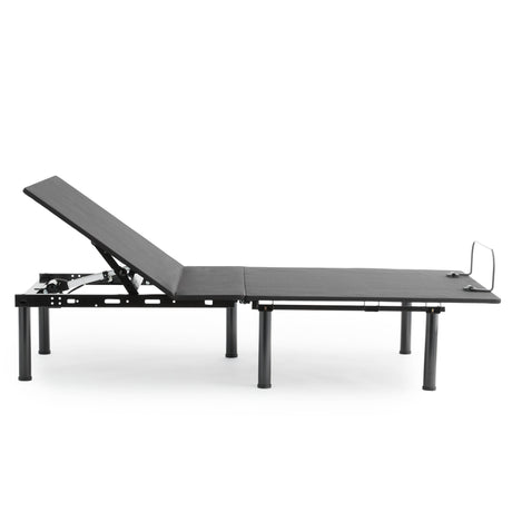 50 Series Black King Adjustable Bed Base by Malouf at Eve Furniture