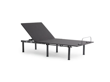 50 Series Black Twin XL Adjustable Bed Base by Malouf at Eve Furniture