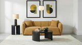 Aleisha Mustard Yellow Chenille Upholstered Sofa by Coaster at Eve Furniture