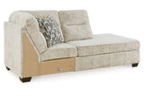 Lonoke Parchment 2-Piece Sectional with Chaise and Ottoman